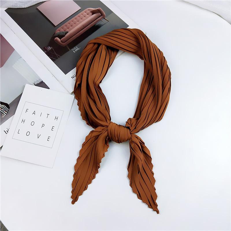 Fashion Decoration Scarf Hairband Tie Hair 70 Small Square Scarf Silk Scarf Women'S Spring And Autumn Versatile Small Scarf Professional Scarf
