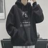 Boys' Oversized Heavyweight Hooded Sweatshirt - American Style, Autumn/Winter 2023 National Trend