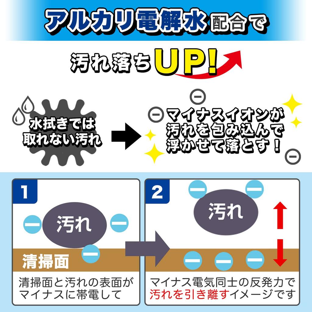LEC Gekiochikun Премиальные Супер Толстые Влажные Салфетки, 15 штук (8 шт.) / Высокоувлажняющий / Смесь микроволокна / S00943