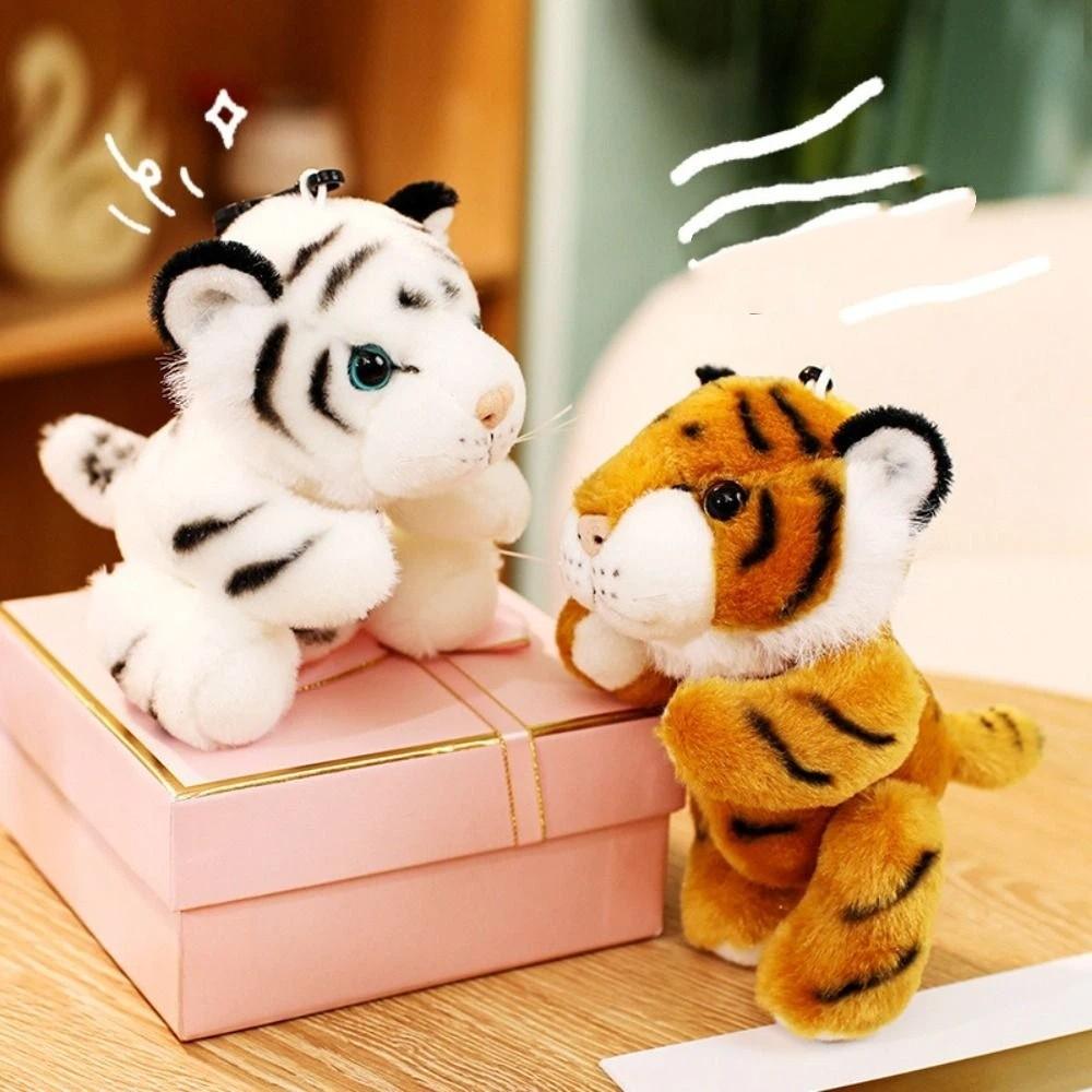 Stuffed Keychain Tiger Plush Keychain Paw Holder Tiger Plush Toy Keyrings Accessories