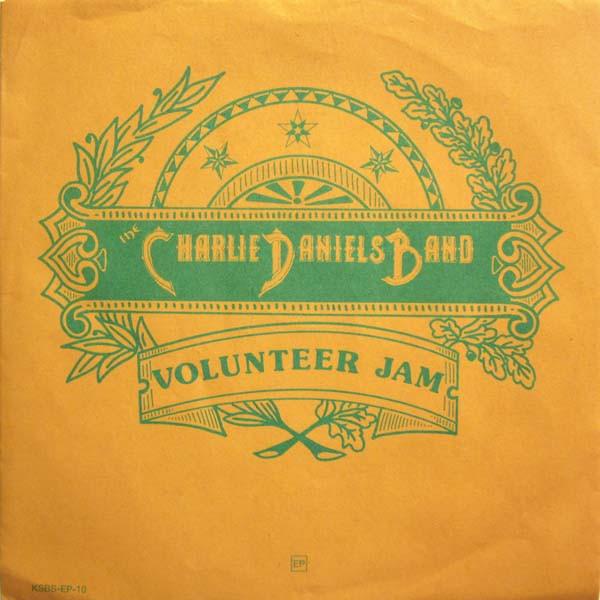 7inch Record CHARLIE DANIELS BAND Volunteer Jam KSBSEP10 KAMA SUTRA 1974 US Rock Used