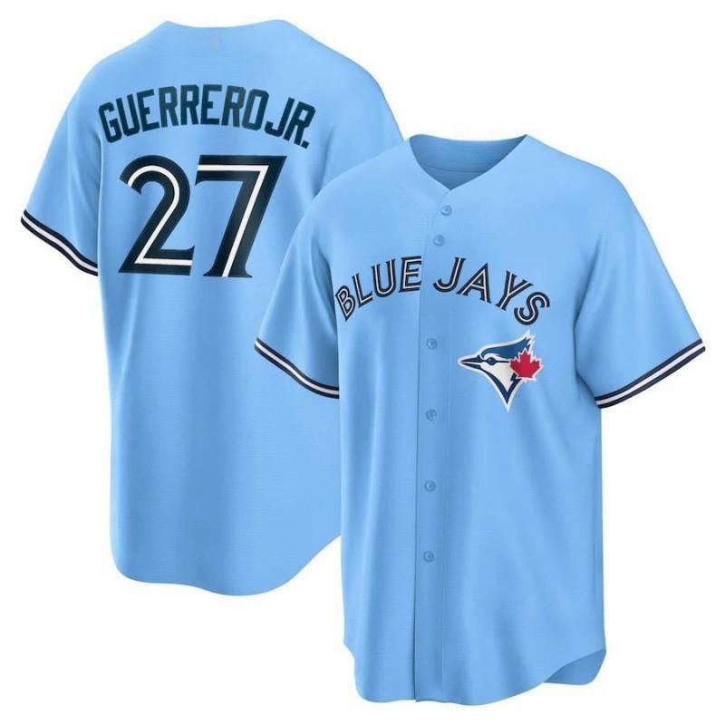 Unisex Embroidered Baseball Jersey Shirt Toronto Blue Jays Fan 2026 Clement 22 Short Sleeve Top