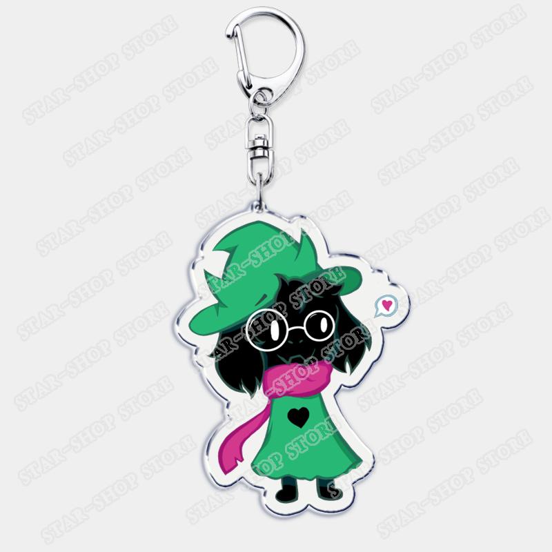 Горячие Игровые Брелки Deltarune для Аксессуаров Ральсей Крис Сьюзи Спамтон Ангел из Undertale Брелоки Фанаты Игры Подарки для Геймеров