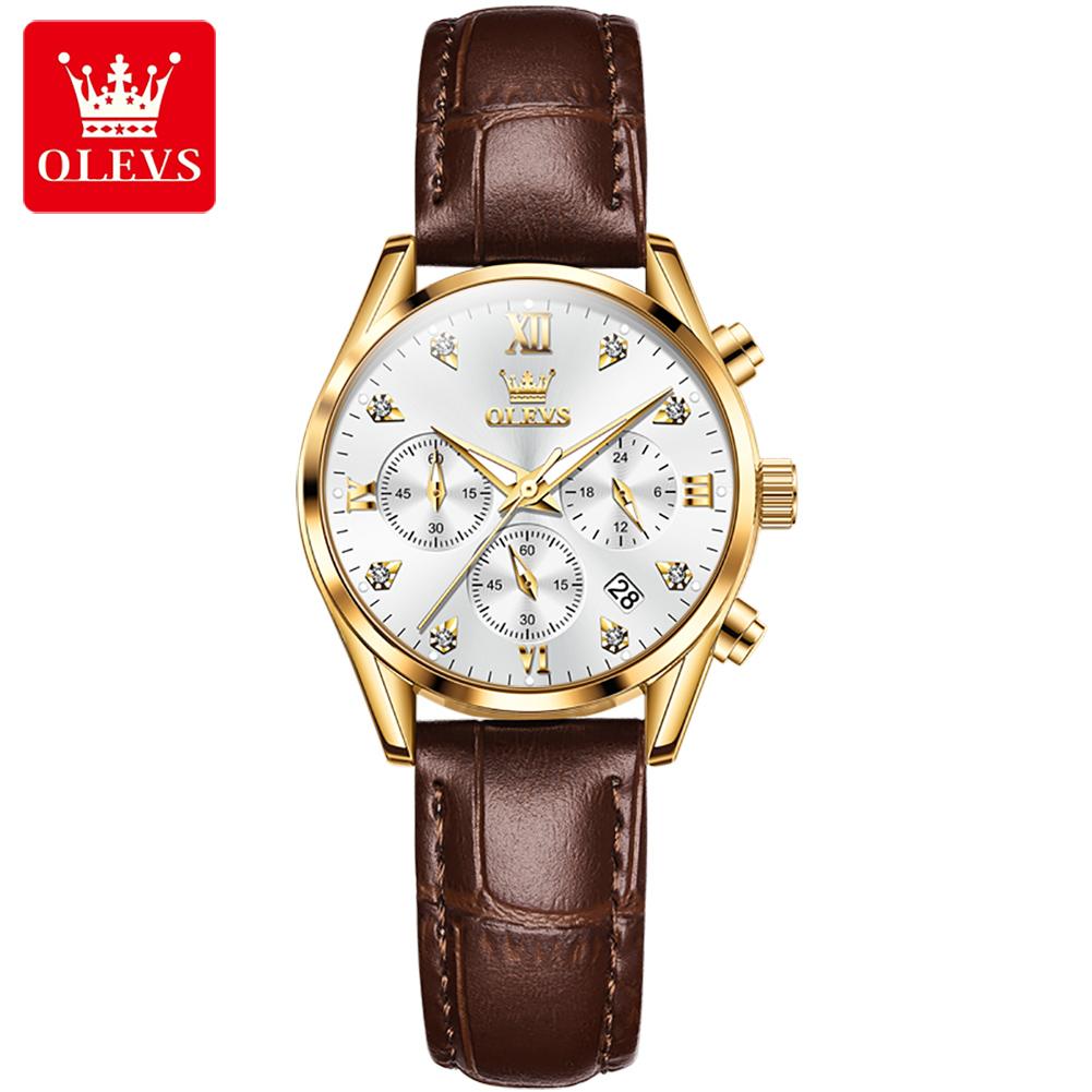 OLEVS New Watch Elegant Fashion Trend Waterproof Luminous Quartz Watch Women's Watch