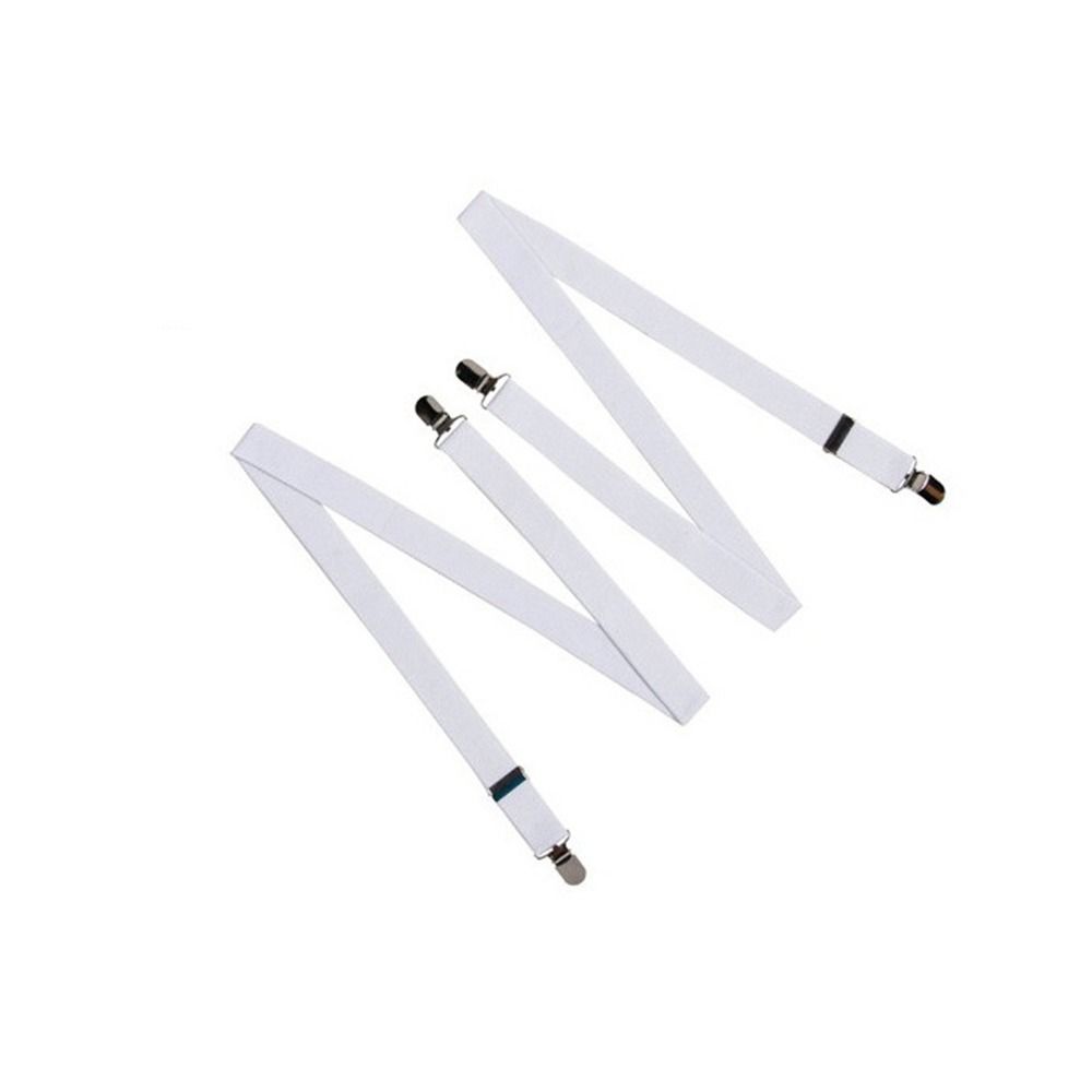 Color Performance For Women Tie Suspenders Adjustable Braces Suspenders Clips Hanging Pants Clip