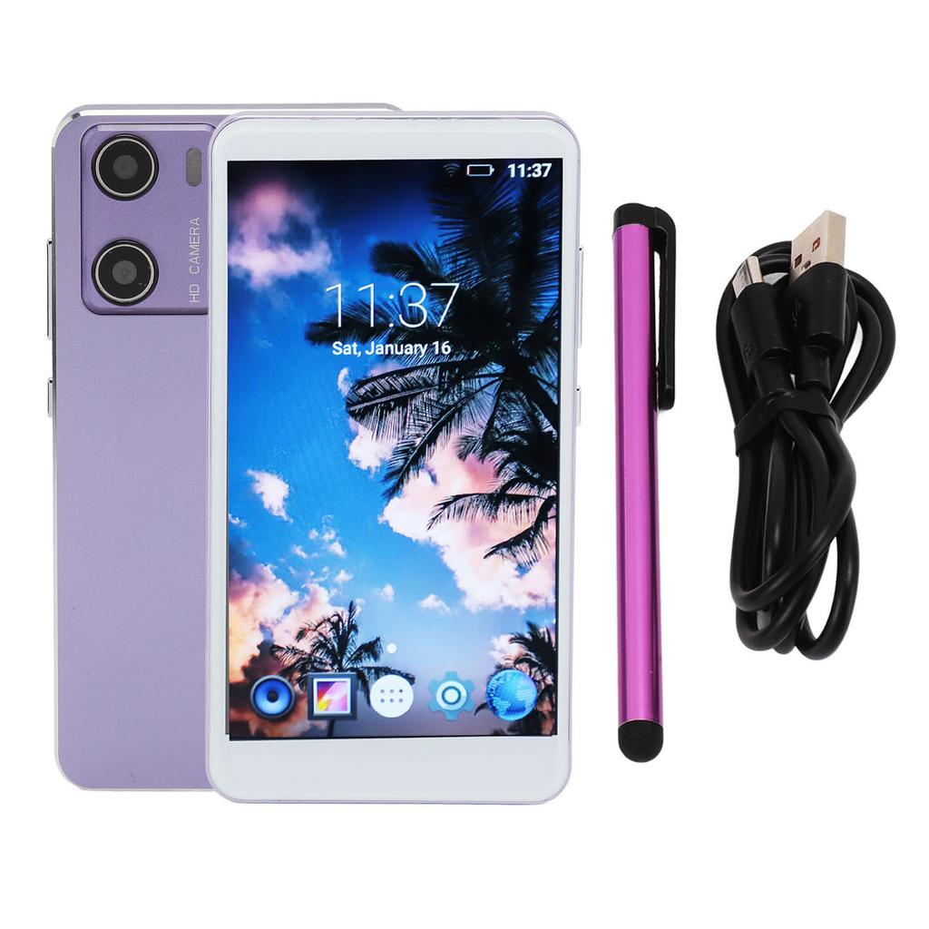 MP4 Player with Bluetooth and WiFi 5 Inch HD Touch Screen 1GB RAM 8GB ROM Noise Reduction 5MP Rear