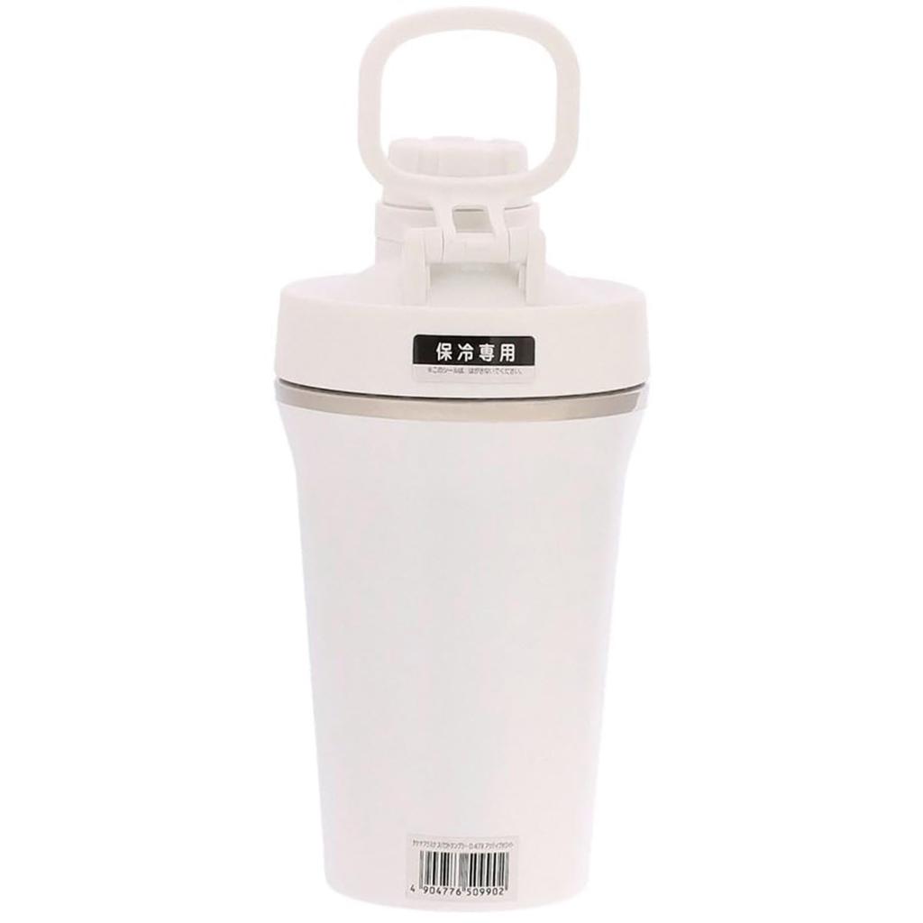 Takeya Official Stainless Steel Bottle 470ml Shaker Protein Smoothie TAKEYA FLASK Spout Tumbler Carry Handle Water Bottle Cold Storage Direct Drinking