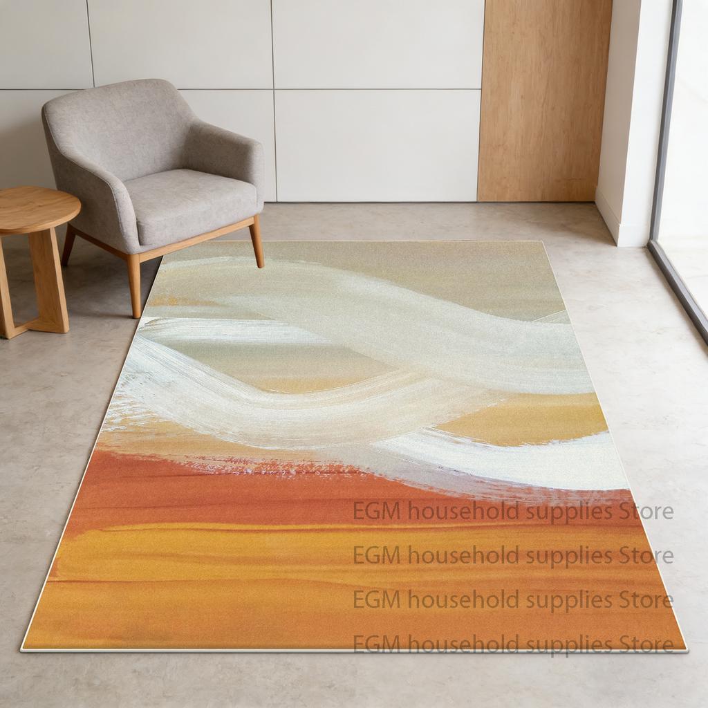 Geometric Carpets Modern Living Room Decoration Coffee Tables Soft Rug Non-slip Bedroom lounge study Floor Mats Easy cleaning