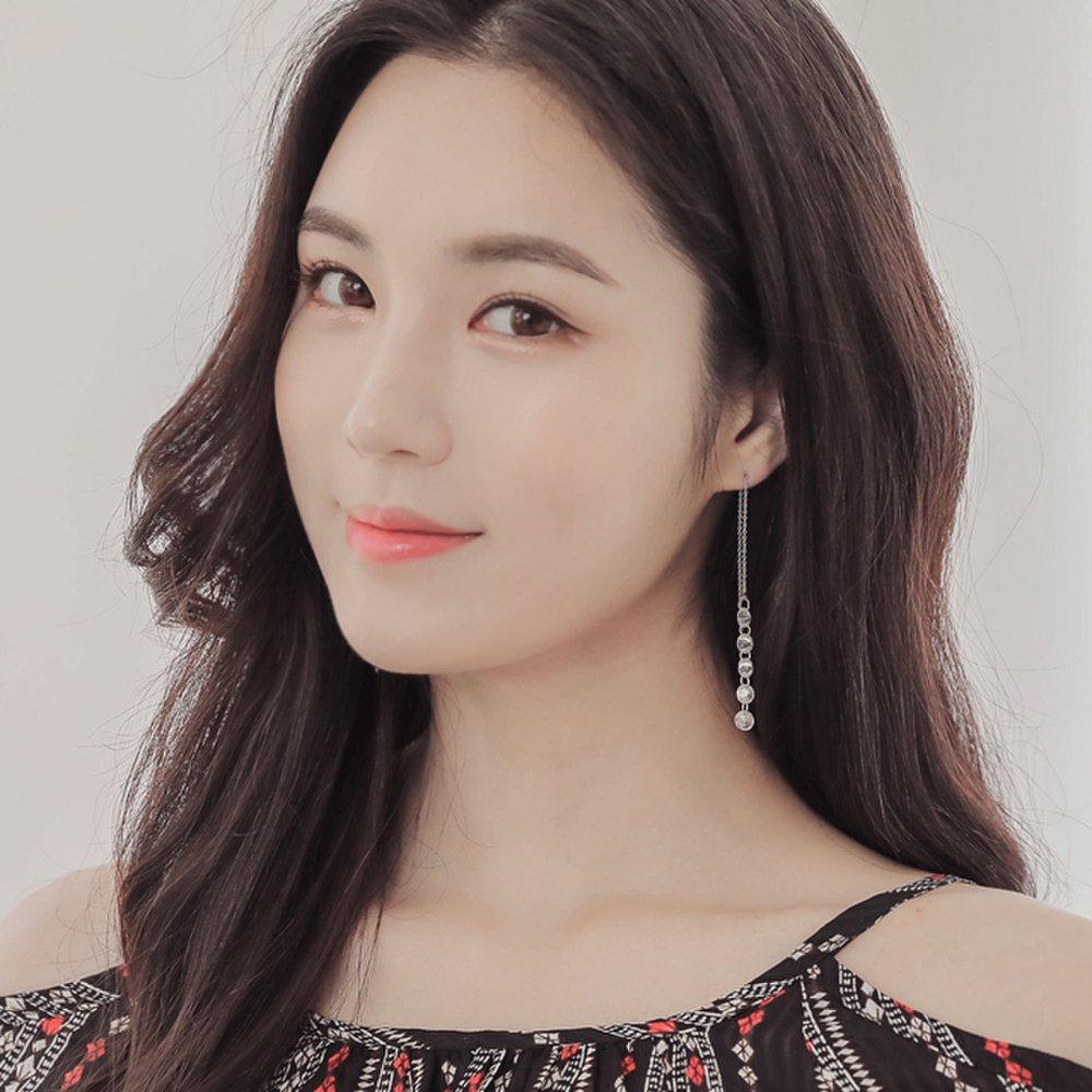 Jlauren M02641 Remind Crystal Piercing Earrings