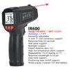 Infrared Thermometer -50-600 DegreeTemperature Gun Digital Thermometer Pyrometer Thermal Imager Can Send From Russian