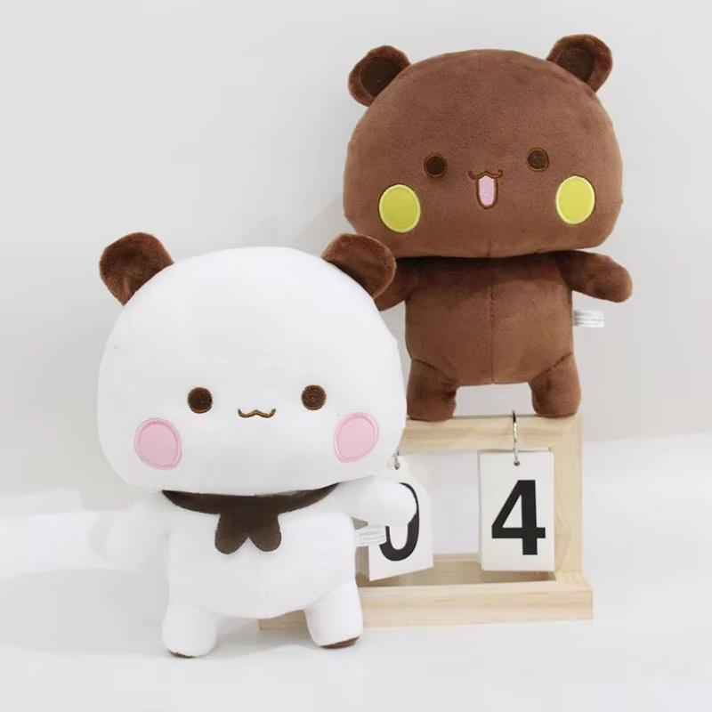 New 20cm Bubu And Dudu Panda Plush Doll Cute Cartoon Panda Doll Kawaii Plush Pillow Children'S Toy Christmas/Birthday Gift