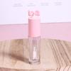 Cute Creative Bow Shape Lip Gloss Tubes Clear Empty Diy Cylindrical Lip Balm Tubes 2.5Ml With Wand Refillable Lipstick Bottle