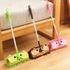 Children Mop 180 Rotation Deep Cleaning Retractable Floor Mop Cartoon Shape Cleaning Mop for Home Room