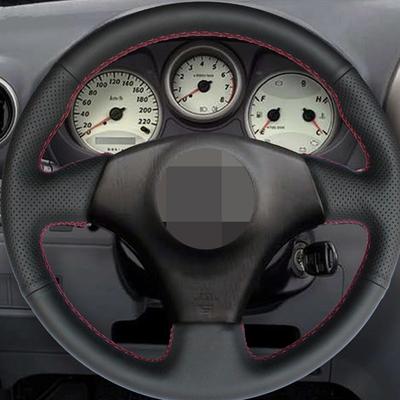 Черный Hige мягкий чехол на руль автомобиля из искусственной кожи для Toyota Corolla Matrix MR2 2000-2008 RAV4 Celica IS200 IS300 1998-2005