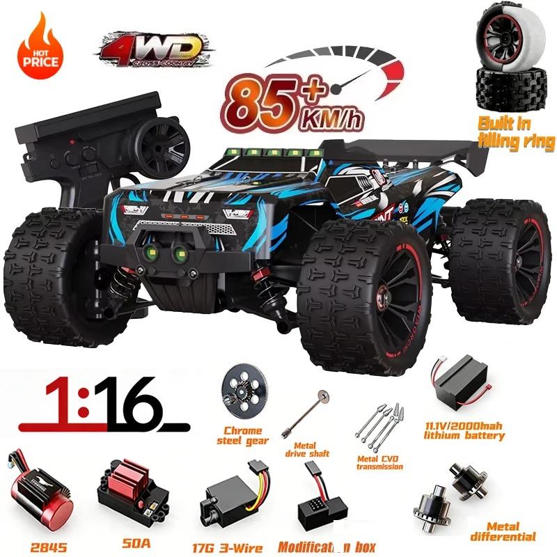 9522PRO Высокоскоростная радиоуправляемая машина 85 км/ч 1:16 Профессиональный Бесколлекторный 4WD Внедорожный Дрифт Радиоуправляемый Гоночный Автомобиль для Взрослых Грузовик