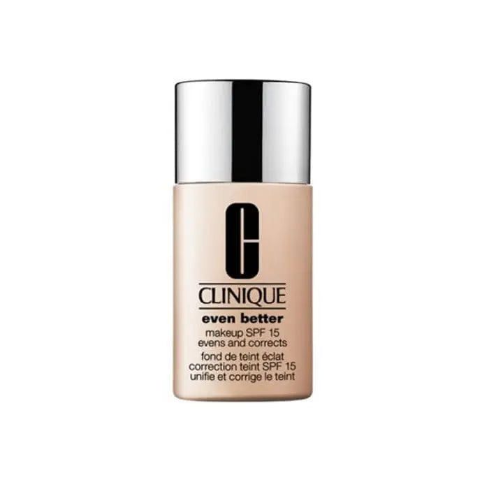 Fondotinta antimacchie con SPF 15.