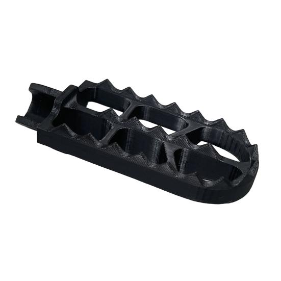 Anti Slip Foot Pegs for Dirt Bike Motorcycle, PLA Offroad Footrest, Universal Wide Lattice Grip for Trail Riding