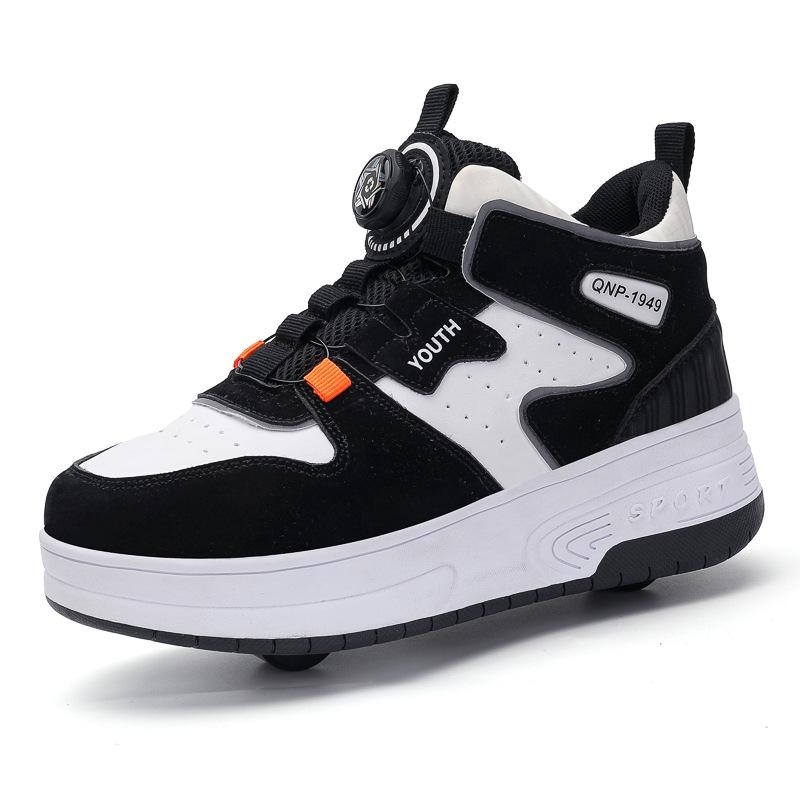 Детские двухколесные роликовые коньки для мальчиков и девочек