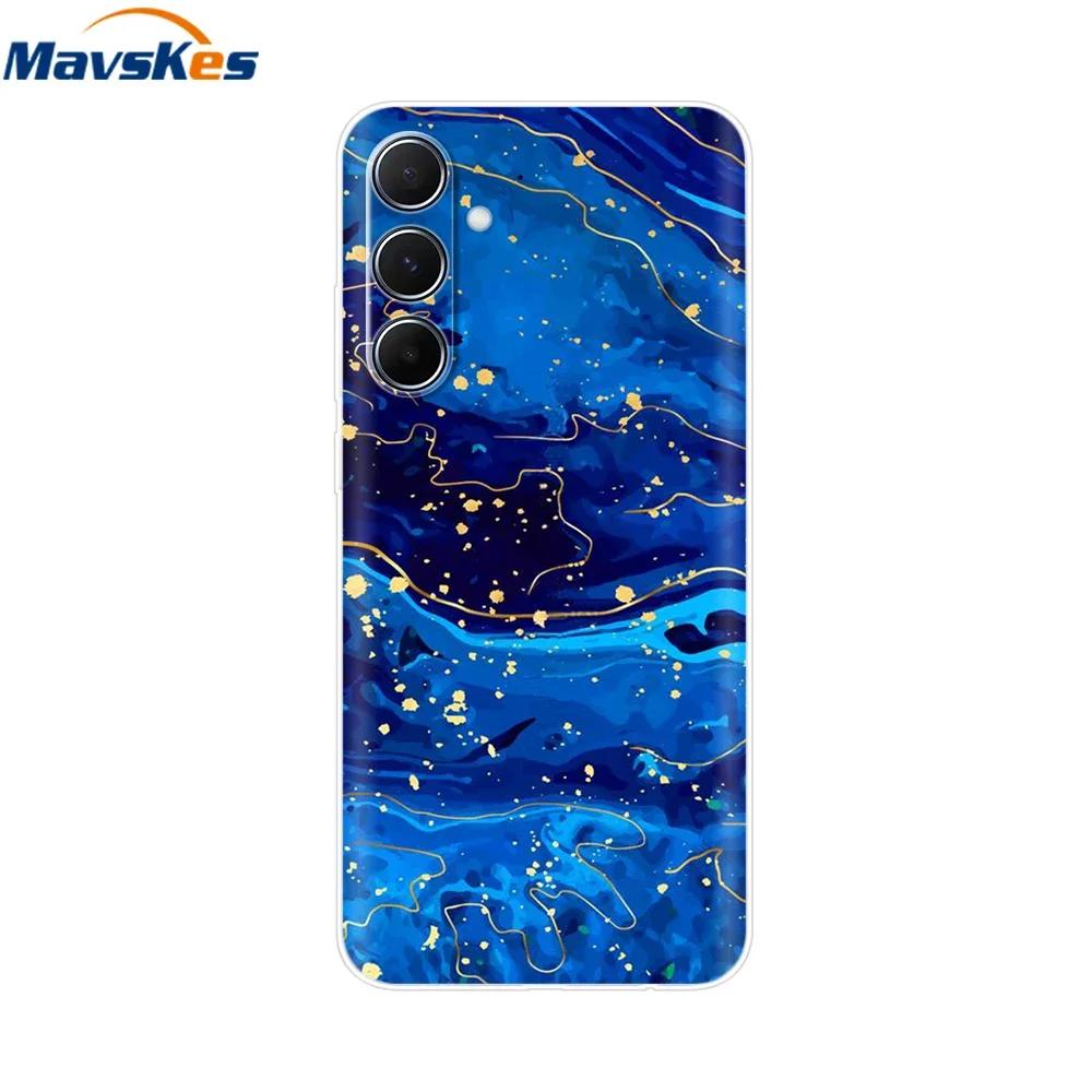 Чехол для телефона Samsung Galaxy A16 Чехол Ginkgo с рисунком Мягкий ТПУ Силиконовый Чехол для Samsung Galaxy A16 5G Ударопрочный Корпус Para Bag
