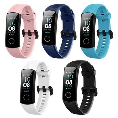 Мягкий силиконовый ремешок для Huawei Honor Band 4 5 Sport, браслет, ремешок для смарт-часов, сменный ремешок для часов для Honor 5 4, аксессуар