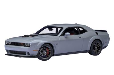 AUTOart Масштаб Dodge Challenger Scat Pack Widebody 2022 SMOKE Готовый продукт 1/18 R/T SHOW/Серый