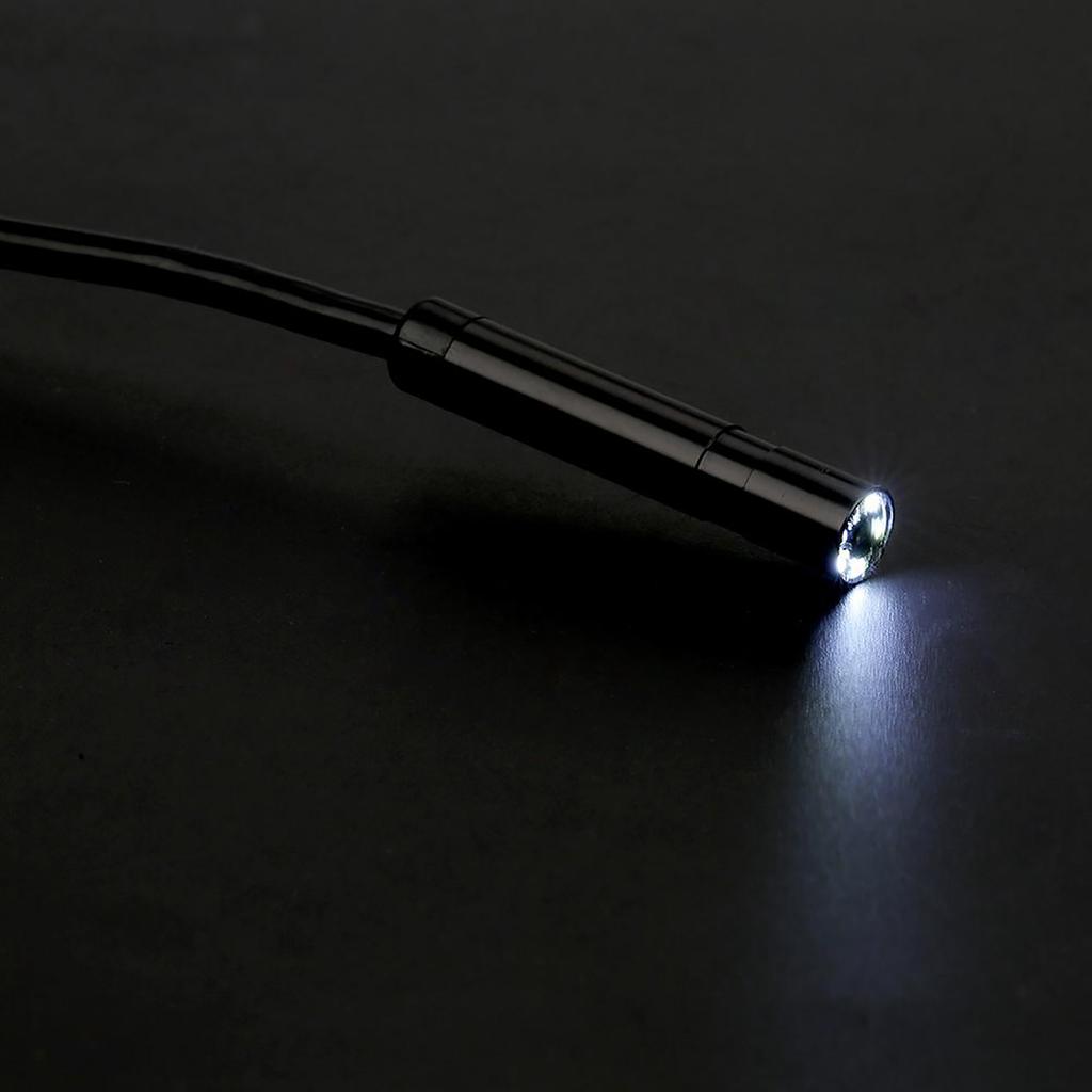 1pc Black 5 Meter USB OTG Endoscope with 2 Megapixel Waterproof Camera for Pipe Car Inspection