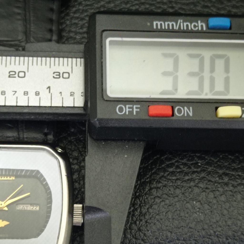 USED JAPAN CITIZEN AUTOMATIC BOY DAY&DATE ORIGINAL DIAL WATCH A432218-2 R110-a432218