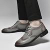 Модная мужская формальная кожаная обувь Роскошные дизайнерские модели для отдыха на природе и для бизнеса Элегантная мужская свадебная обувь