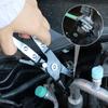 Car Water Pipe Hose Clip Pliers Clamp Swivel Drive Jaw Locking Tool Removal and Installation of Ring-Type Flat-Band Hose Clamps
