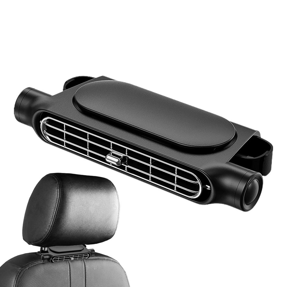 Portable Fan For Car 3 Wind Speed Car Headrest Fan Car Seat Cooling Fan Powerful Cooling Car Fans Backseat Car Fan For Most
