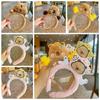 Duck Animal Fluffy Hair Hoop Non-slip Cartoon Hairbands Headpiece Face Washing Hair Hoop  Daily