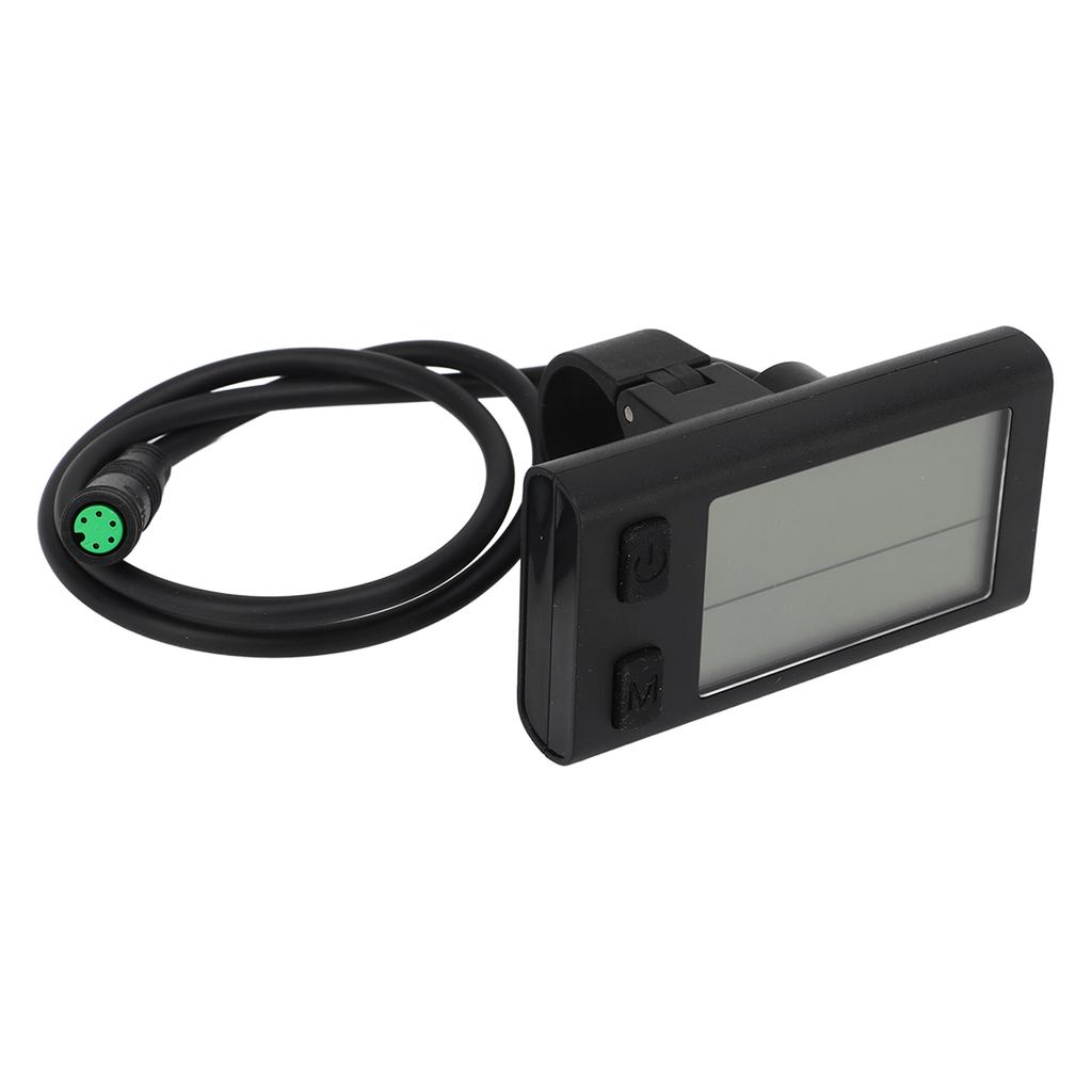 Electric Bike LCD Display Meter Cycling Speedometer Odometer Bike Computer Panel 24V 36V 48V