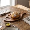 Natural Wooden Fish Dish Handmade Fish Shaped Plate Appetizers Plate Dessert Plate  Candy Display