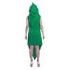 mrcos Green Pea/Edamame Soybean Cosplay Vegetable Costume Kigurumi Pea Costume Food Costume Funny Adult Unisex Halloween Christmas