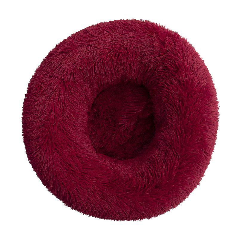 Plush Dog Cat Pet Calming Bed Soft And Comfy Cushion For Restful Sleep And Support