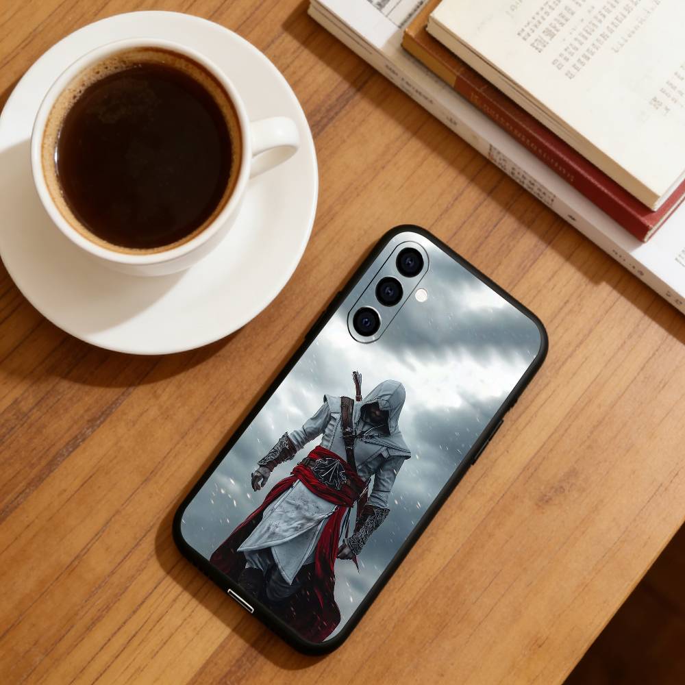 Чехол для телефона Assassin's Creed Черный Мягкий Силиконовый Для Samsung Galaxy A73,A72,A71,A70,A53,A52,A51