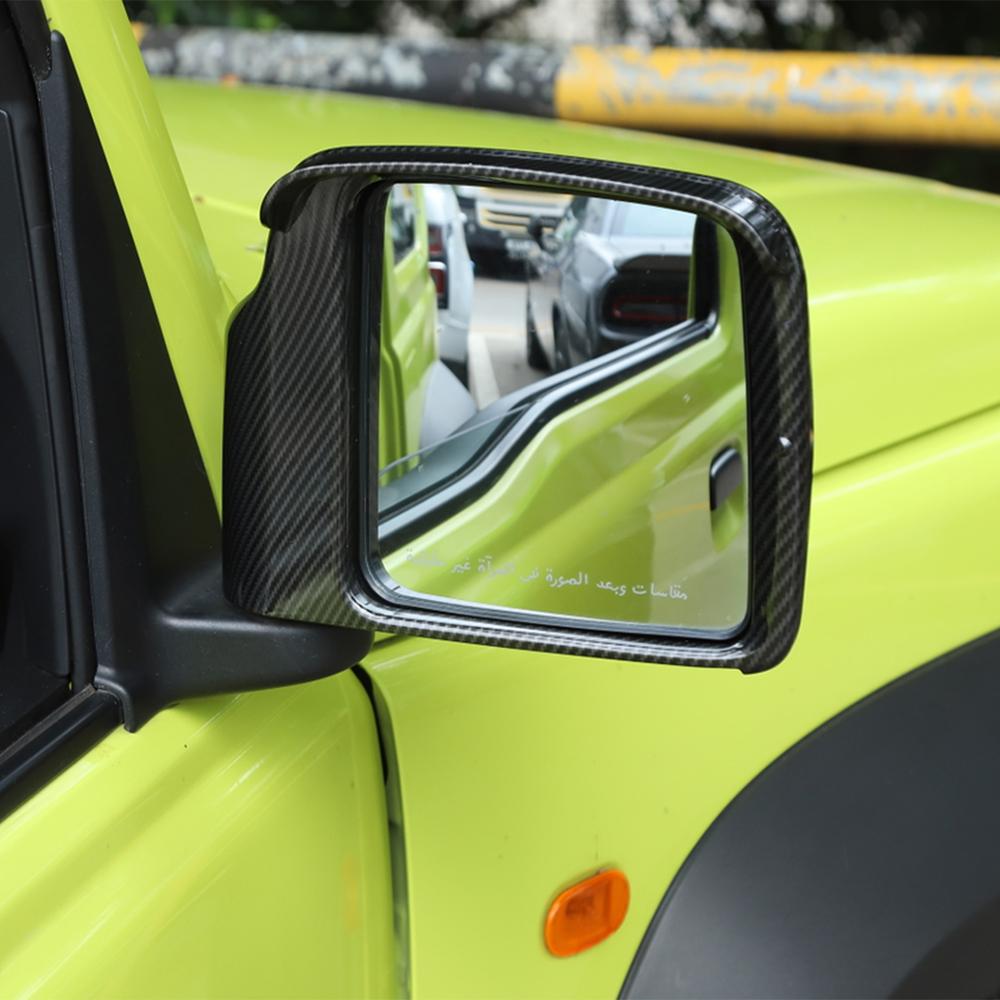 Внешнее зеркало заднего вида автомобиля, украшение для бровей, крышка, рамка, наклейки для Suzuki Jimny JB64 JB74-2023, авто