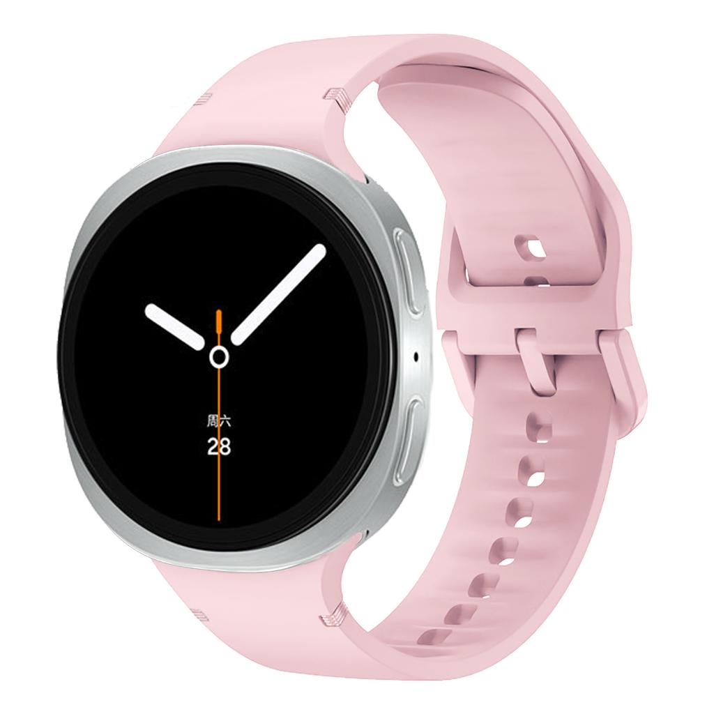Спортивный силиконовый ремешок для Samsung Galaxy Watch 8 Ремешок 44 мм 40 мм Аксессуары correa pulseira Браслет Galaxy Watch 8 classic 46 мм