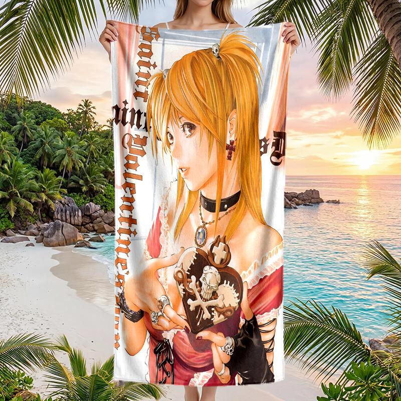Misamisa Fashion Beach Towel: Ideal for Summer Adventures Soft, absorbent and quick drying suitable for swimming and bathing