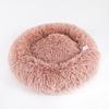 Pet Dog Bed Warm Fleece Round Dog Kennel House Long Plush Winter Pets Dog Beds For Medium Large Dogs Cats Soft Sofa Cushion Mats