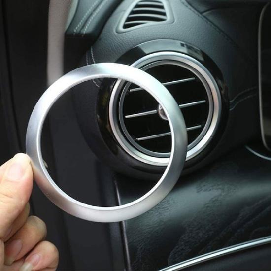 Для Benz E-Class W213 ABS Кольцо-крышка воздуховода по бокам центральной консоли 2016-