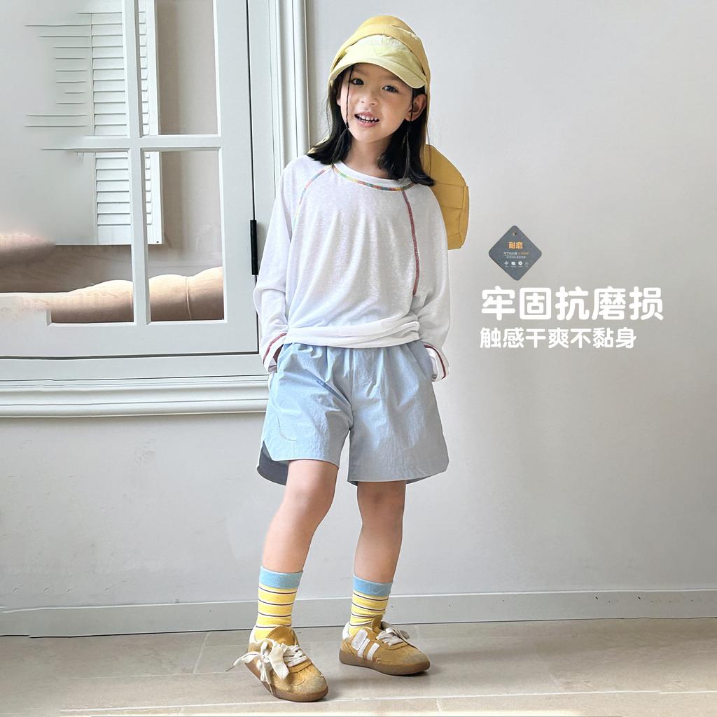 LUSON Children's Wear Children's Summer Breathable Sports Shorts