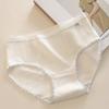 Женские хлопковые трусики женские средней посадки для девочек удобные и дышащие