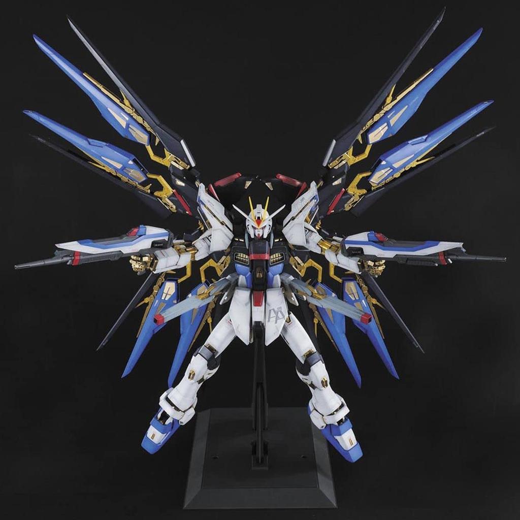 BANDAI SPIRITS PG Mobile Suit Gundam SEED DESTINY Strike Freedom Gundam Scale Plastic Model 1/60 Pre-Colored