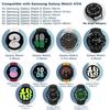 Титановый ремешок без зазоров для Samsung Galaxy Watch 7 6 5 4 44мм 40мм Металлический ремешок Quick Fit для Galaxy 4 6 Classic 5Pro 45мм Браслет