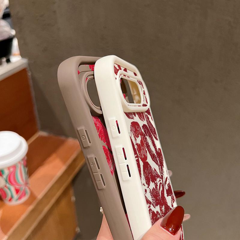 Модный чехол для телефона с принтом красных губ TPU для Google Pixel 9 Pro XL 8 Pro 8A, мягкий, прочный, противоударный, матовый чехол-бампер
