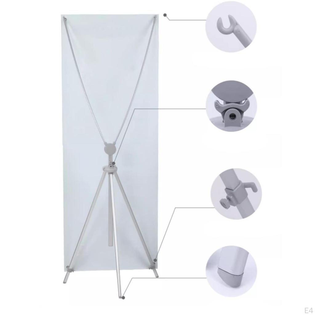 Регулируемая напольная устойчивая подставка для плакатов, держатель для плакатов, X-баннер для торговых центров