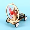 DIY Kits STEM Electric Wind Car Scientific Science Experiment Toy Premium Wind Power Car  Kids