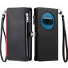 For Nothing Phone (3a) Case TPU+PU Leather Wallet Phone Cover with Wrist Strap