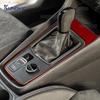 Для SEAT Ateca 5F 2016-2025 Для Cupra Ateca 5F 2018-2025 Наклейка из настоящего мягкого углеродного волокна Отделка панели переключения передач автомобиля LHD RHD